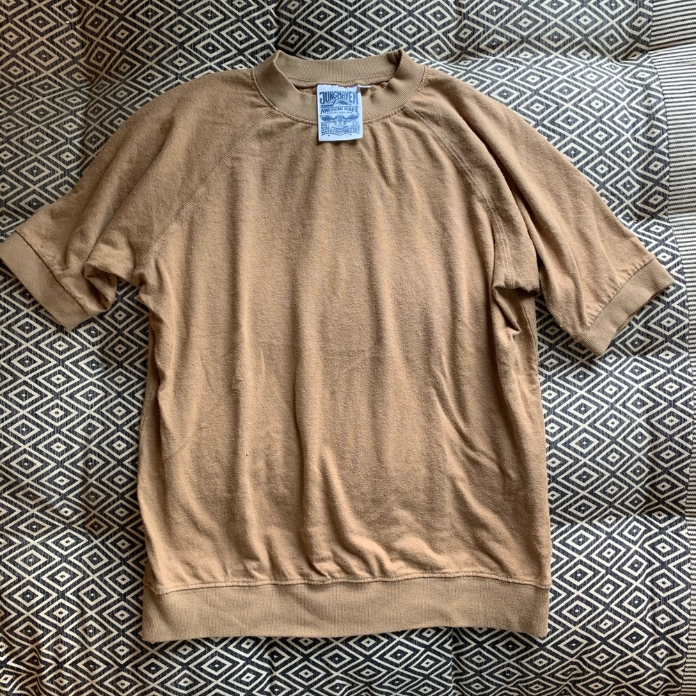 Jungmaven Short Sleeve Raglan Coyote